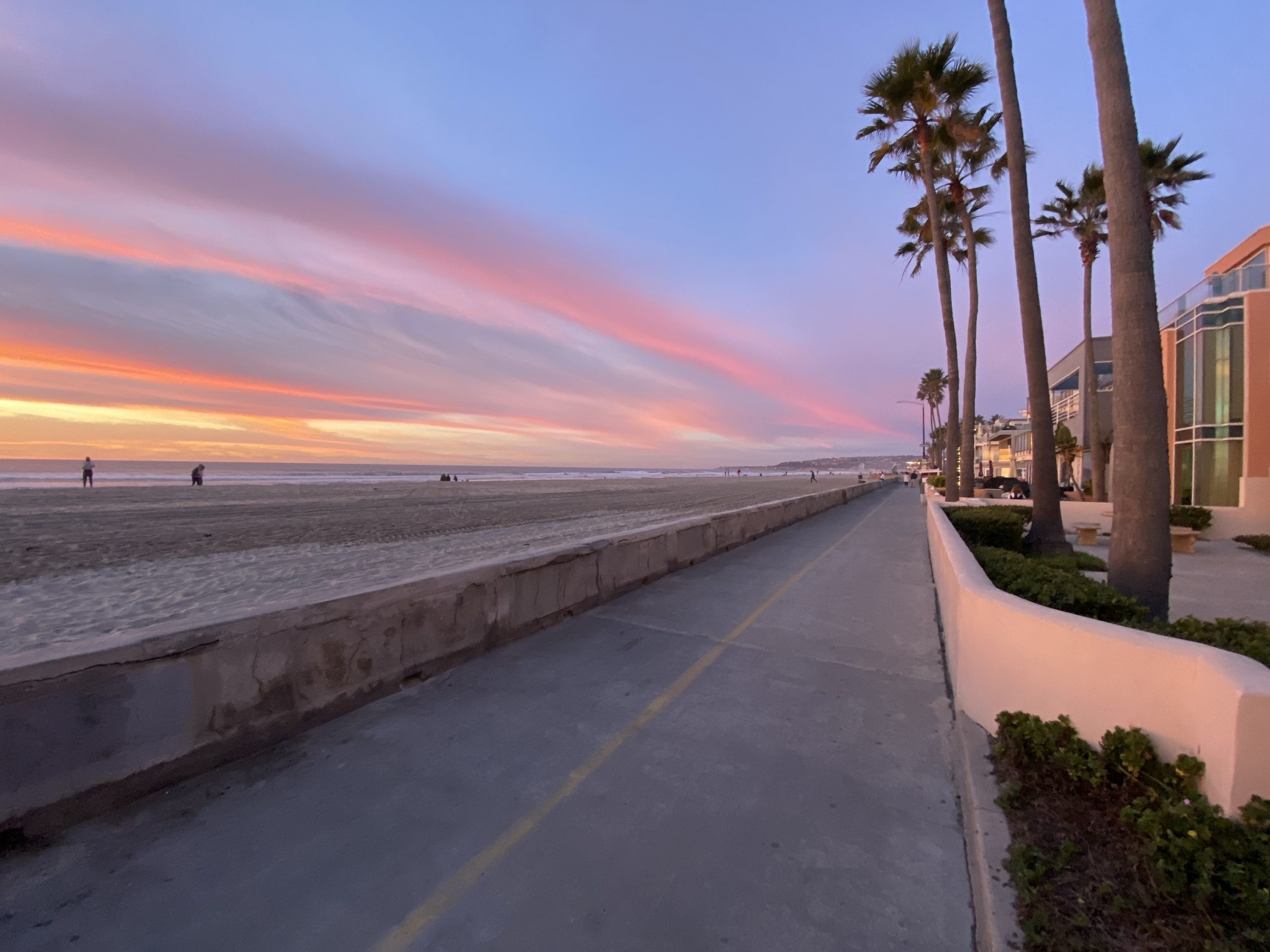 San Diego Sunsets, surf and sand are just steps away.